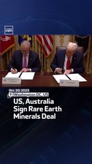 US, Australia Sign Rare Earth Minerals Deal