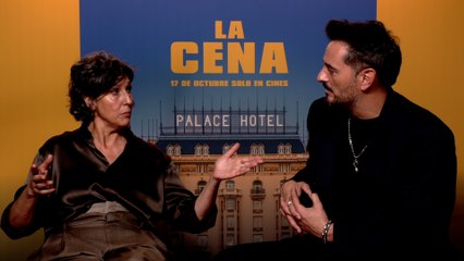 Asier Etxeandia y Elvira Mínguez, un falangista y una anarquista en 'La cena': "España está muy tonta últimamente"