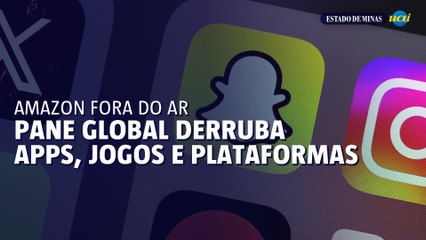 Amazon fora do ar: pane global derruba apps, jogos e plataformas