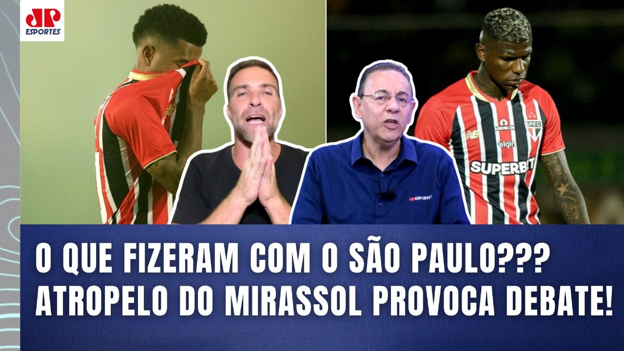 "O São Paulo JÁ FOI um CLUBE GRANDE, VOCÊS SABIAM??? É VERGONHOSO como..." | ATROPELO do Mirassol