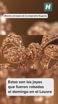 Estas son las joyas de la emperatriz Eugenia que fueron robadas del Museo del Louvre