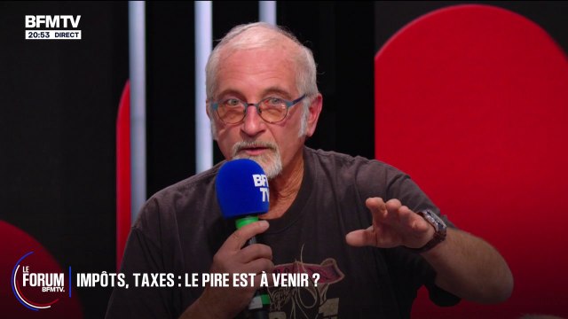 FORUM BFMTV - Impôts: Vous allez faire comme bon vous semble, mais vous allez vous entendre , dit Alain, paysagiste, aux responsables politiques