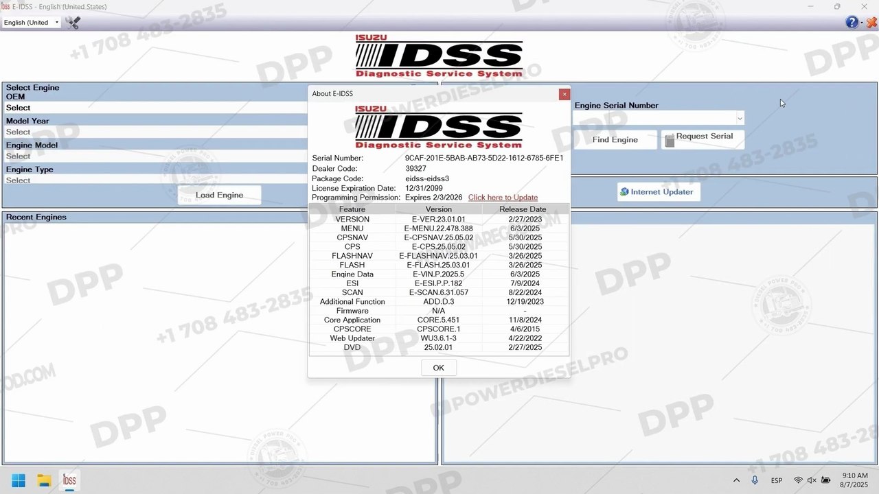 STEP-BY-STEP ISUZU E-IDSS 06.2025 INSTALLATION GUIDE