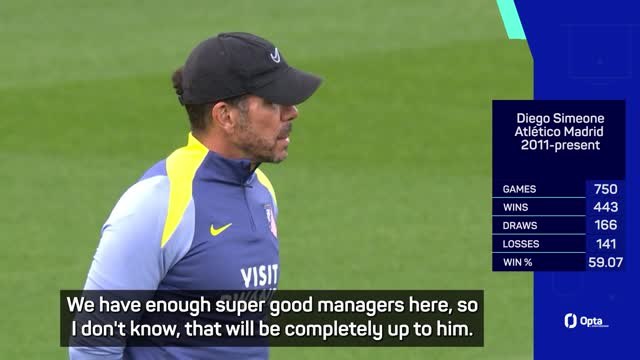 Arteta thinks Simeone's style would succeed in the Premier League