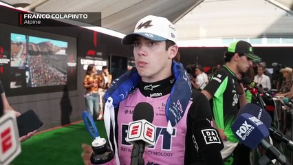Franco Colapinto explicó el sobrepaso a Gasly en el final de la carrera