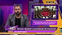 Buscan destituir a José Jeri, presidente de transición en Perú