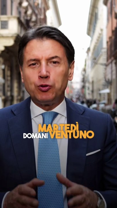 Conte  - Ci vediamo domani in piazza Santi Apostoli a Roma! (20.10.25)