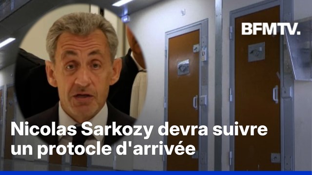 Comment va se dérouler le premier jour de détention de Nicolas Sarkozy?