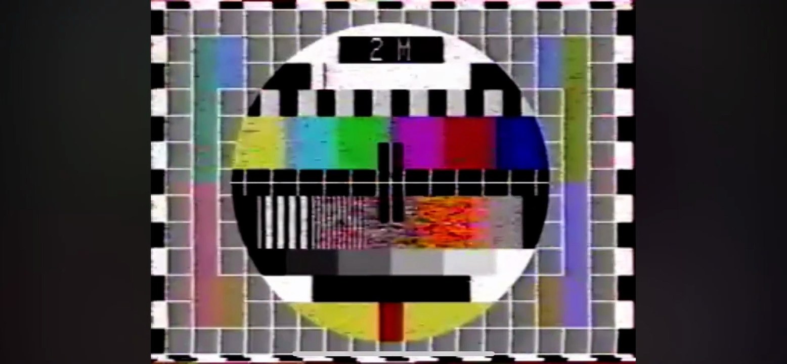 2M tv Morocco Test Card 1993