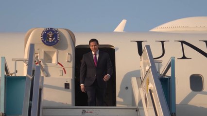 MARCO RUBIO LANDS IN ISRAEL SEEKING TO PROTECT TRUMP'S PLAN IN GAZA
