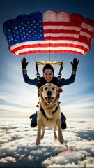 Skydiving With My Dog | Fearless Friendship Above the Clouds | Emotional Cinematic Short