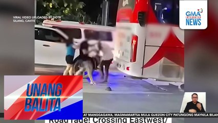 Lalaki, huli-cam na sinaktan ang driver ng bus na nabangga ng kaniyang misis; suspendido nang 90 araw ang lisensiya at ipinatatawag ng LTO | Unang Balita
