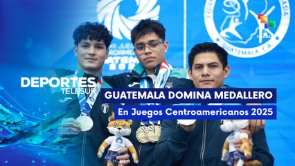 Guatemala domina el Medallero de los Juegos Centroamericanos 2025 DEPORTES TELESUR 20-10-2025