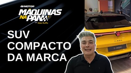 VW T-Roc: conheça o carro que não vem para o Brasil | MÁQUINAS NA PAN