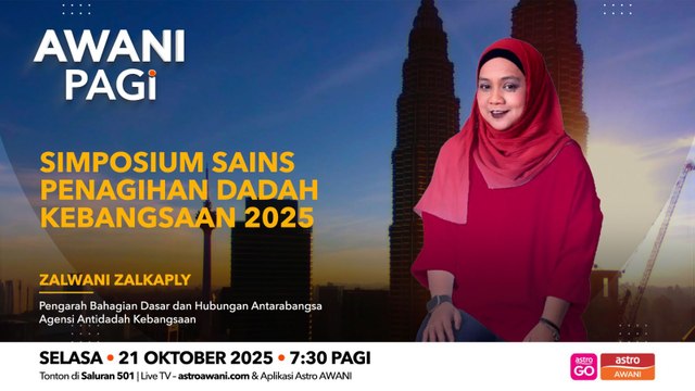 AWANI Pagi: Simposium Sains Penagihan Dadah Kebangsaan 2025