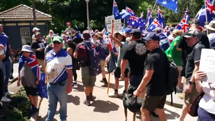 Anti-immigration and counter anti-racism rallies underway nationwide