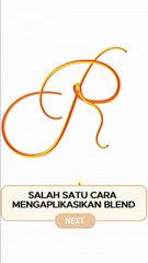 Tanpa perlu efek tambahan atau plugin, kamu bisa membuat huruf yang cantik dan estetik hanya dengan memanfaatkan fitur Blend di Adobe Illustrator. Teknik ini cocok untuk membuat efek gradasi garis, ilusi 3D, atau tipografi artistik yang memikat.#adobeillu