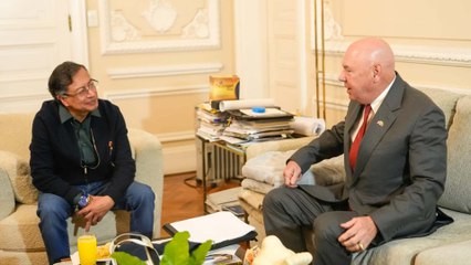 Presidente Petro se reúne con encargado de negocios de EE. UU. en medio de tensiones