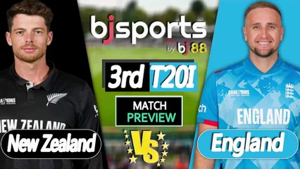 England vs New Zealand 2025 | ENG vs NZ 3rd T20I Match Preview |