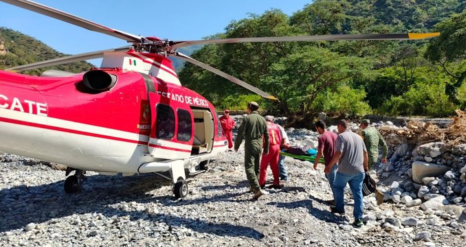 Despegan en Edoméx vuelos humanitarios para familias damnificadas de Hidalgo