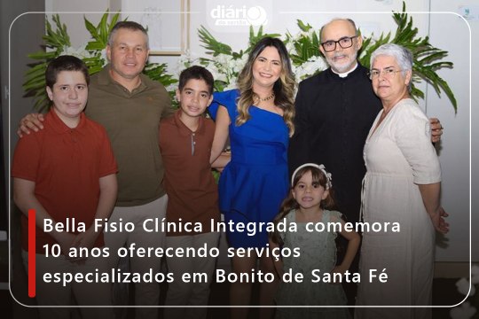 Bella Fisio Clínica Integrada comemora 10 anos oferecendo serviços especializados em Bonito de Santa Fé