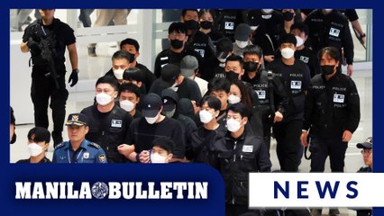 South Koreans accused of online scams in Cambodia arrive home to face criminal investigations