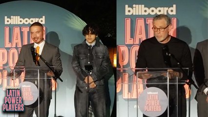 J Balvin, Xavi & John Janick Present Latin Executive of the Year to Nir Seroussi | Latin Music Power Players 2025