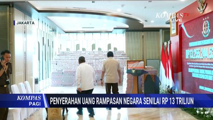 Prabowo Apresiasi Kejagung Usai Serahkan Rp13 T Uang Ganti Rugi Korupsi CPO ke Negara | KOMPAS PAGI