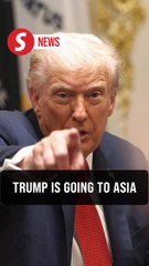 Trump says he will travel to Malaysia, Japan, South Korea