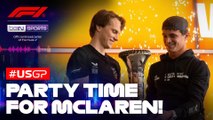 McLaren celebrate F1 Constructor’s Title at MTC! | Formula 1 2025