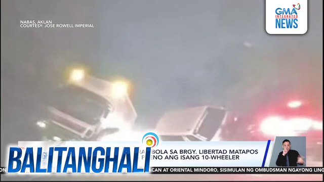10 sasakyan, nagkarambola sa Brgy. Libertad matapos mawalan umano ng preno ang isang 10-wheeler | Balitanghali
