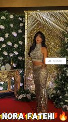 Bollywood Actress Nora Fatehi At Fashion Show 🔥🌹♥️