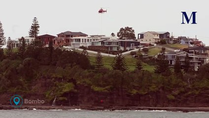 Spectacular Water Bombing as Bushfire Threatens Bombo Beach 🧯