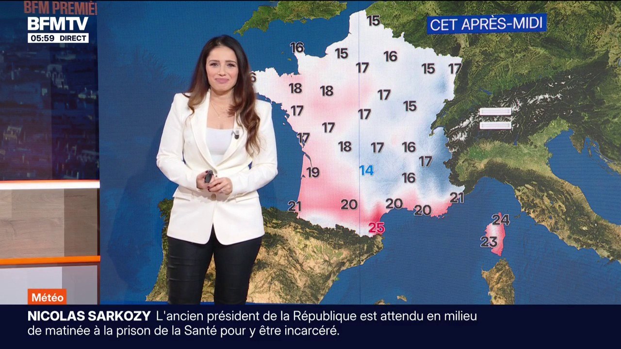 Un temps pluvieux et nuageux dans la matinée, quelques éclaircies attendues sur la moitié du nord, jusqu'à 25°C près de Perpignan... La météo de ce mardi 21 octobre