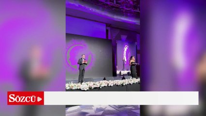 Yılın ilham veren sanatçısı ödülünü alan Ebru Yaşar’dan çarpıcı Filistin sözleri