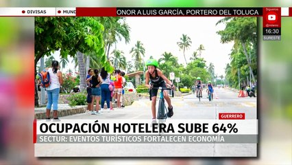 Se reporta que Guerrero alcanza una ocupación hotelera del 64%