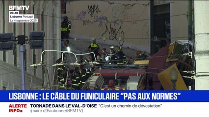 Accident de funiculaire à Lisbonne: l'enquête détermine que le câble n'était pas aux normes