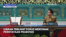 Momen Gibran Fokus Perhatikan Prabowo saat Bicara Saham hingga Pangan di Sidang Kabinet