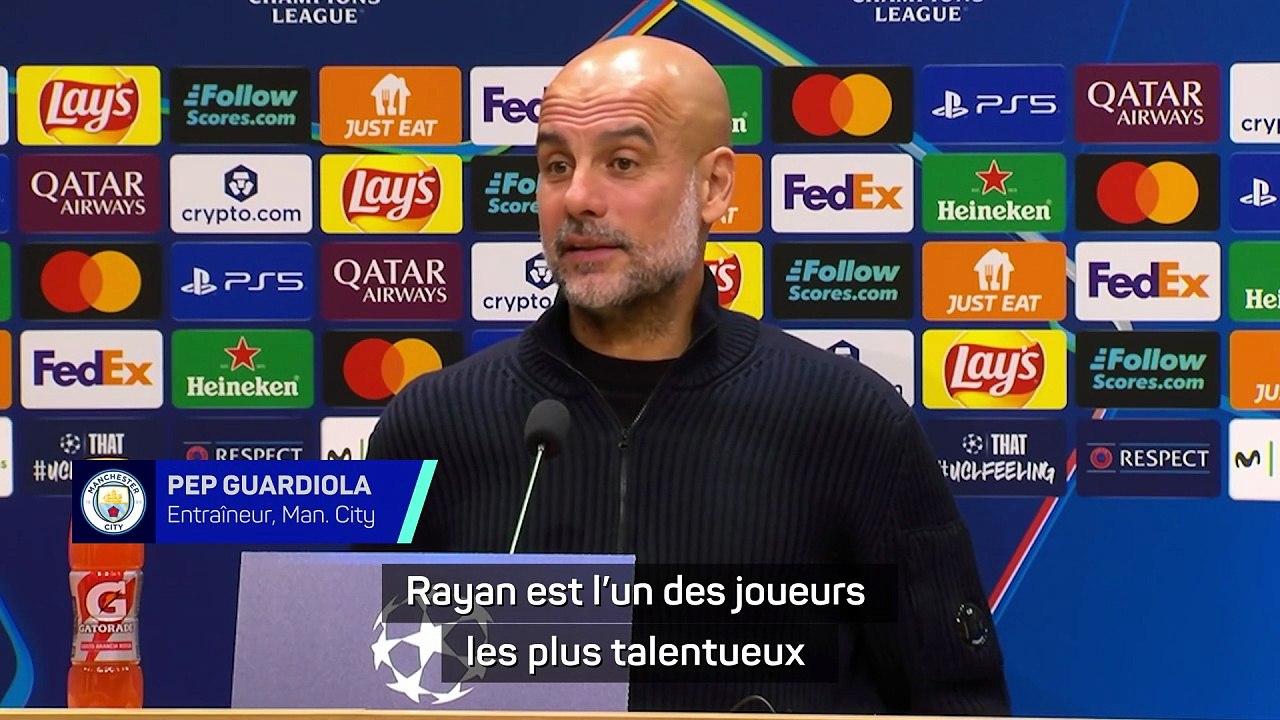 Guardiola : "Cherki, l'un des joueurs les plus talentueux que j'ai jamais vus"