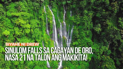 Sinulom Falls sa Cagayan de Oro, nasa 21 na talon ang makikita! | Biyahe ni Drew