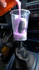 Old gear shift knob transformation!