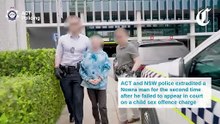 Man extradited to Canberra over alleged sex crimes