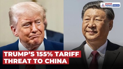 Trump Warns China Of 155% Tariffs if No Trade Deal by November 1