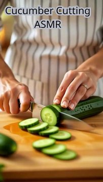 🥕 Vegetable Cutting ASMR | Satisfying Knife Sounds | Relaxing Food Prep