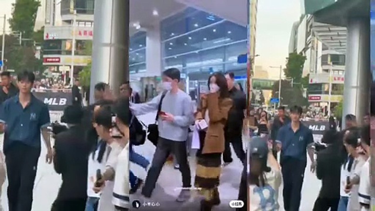 Yoona Holds Lee Chae-min’s Hand at Airport after bon Appétit Your Majesty fan meeting - DATING？