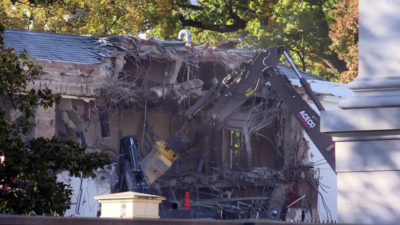 So sieht es aus, wenn das Weiße Haus eingerissen wird