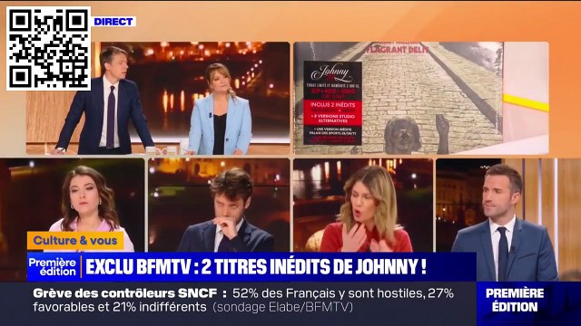 Johnny Hallyday – 15 février 2023 – BFM TV : Deux titres inédits dévoilés !