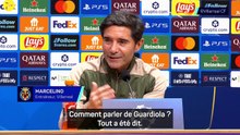 Marcelino : "Tous admirateurs de Guardiola"