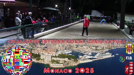 Demi-finales double féminin, Challenge International Denis Ravera, Monaco 2025