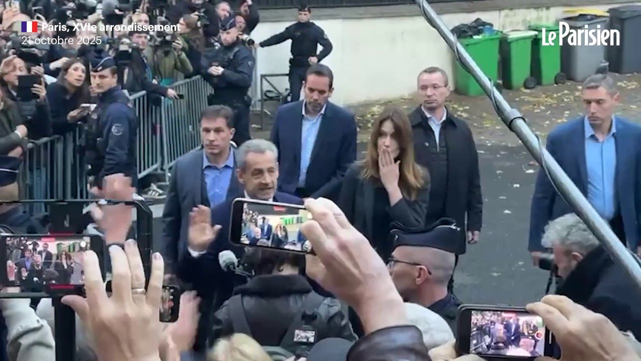 Incarcération de Nicolas Sarkozy : l’ex-président applaudi par ses partisans